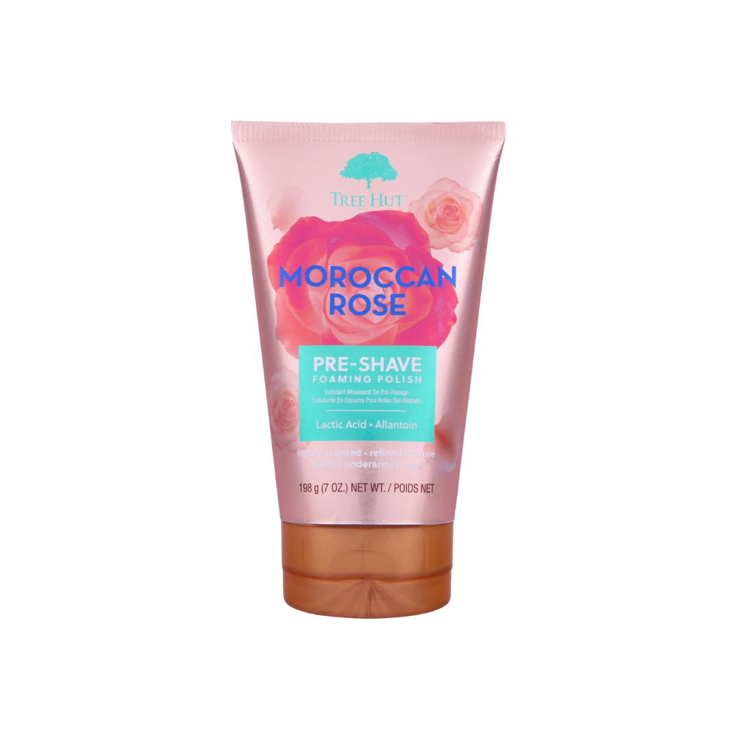 PRE-SHAVE FOAMING POLISH MOROCCAN ROSE
