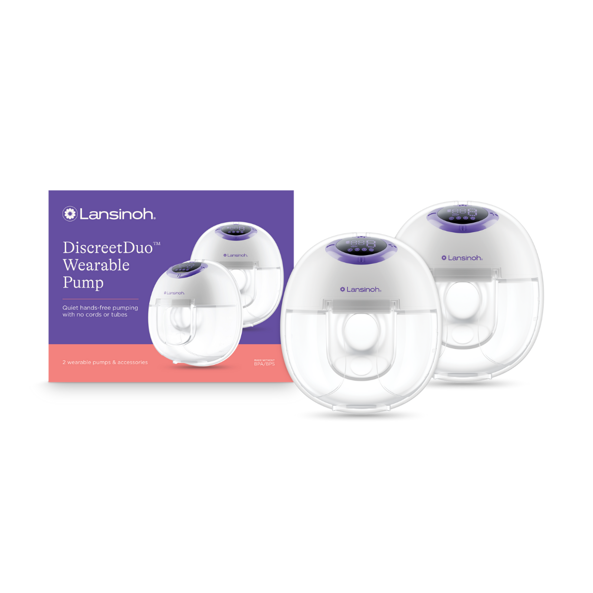 Extractor Manos Libres Discreet Duo Lansinoh