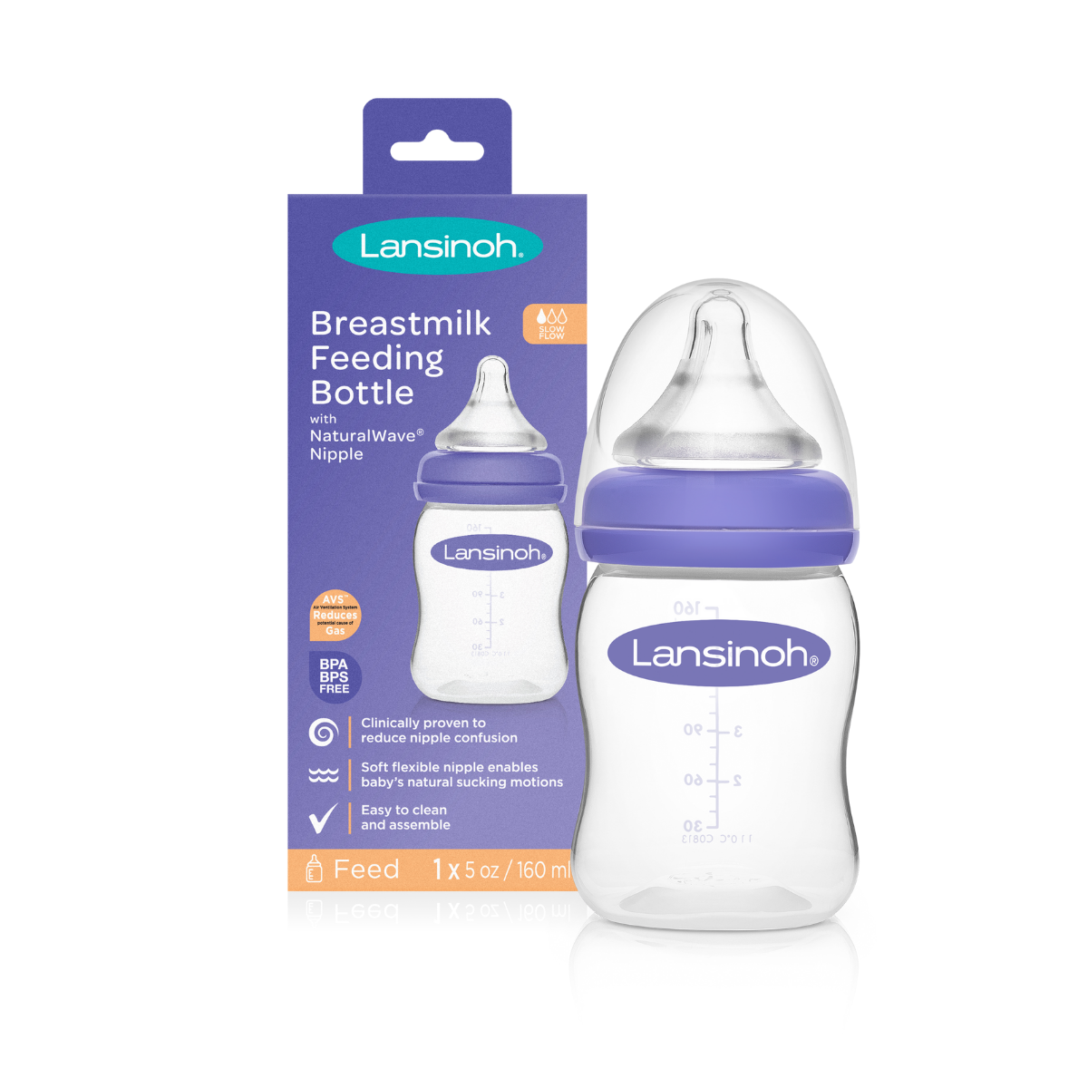 Biberón Lansinoh (5oz y 8 oz)