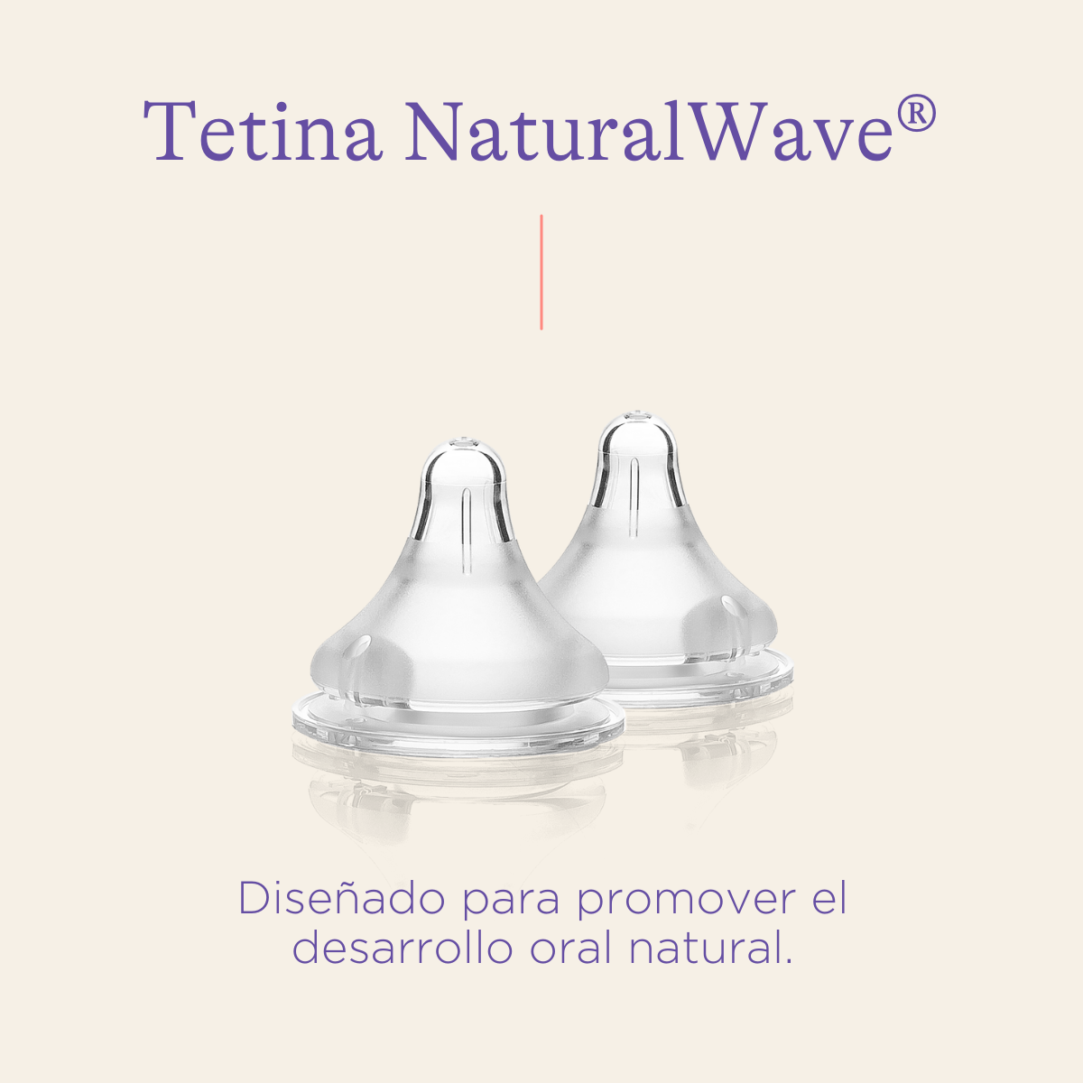 Tetinas NaturalWave Lansinoh