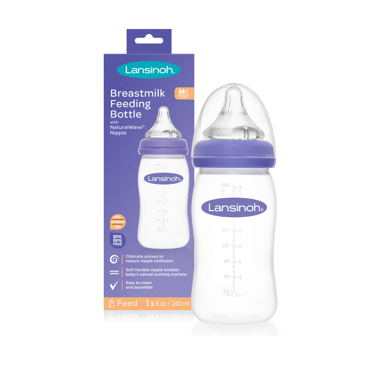 Biberón Lansinoh (5oz y 8 oz)