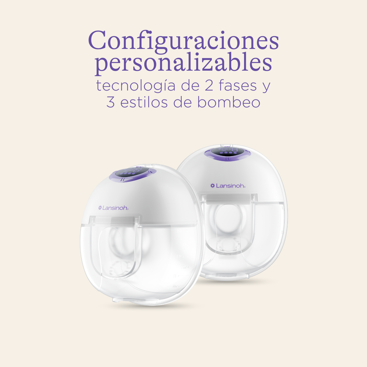 Extractor Manos Libres Discreet Duo Lansinoh