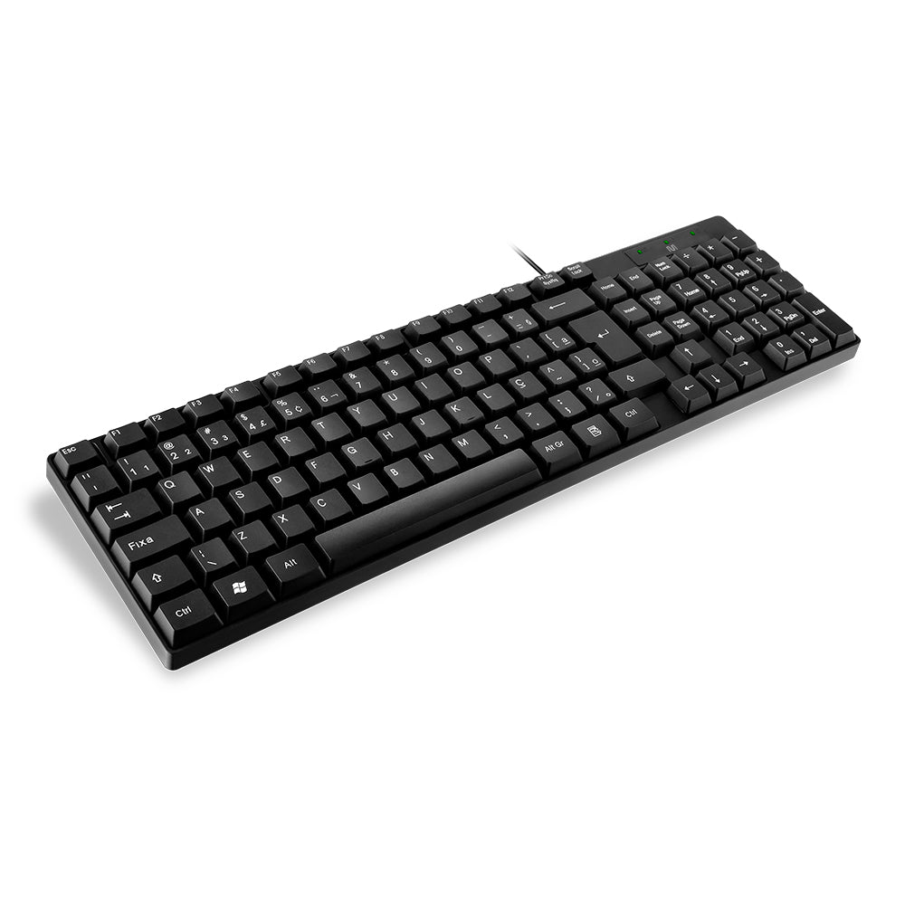 Teclado USB Slim Negro