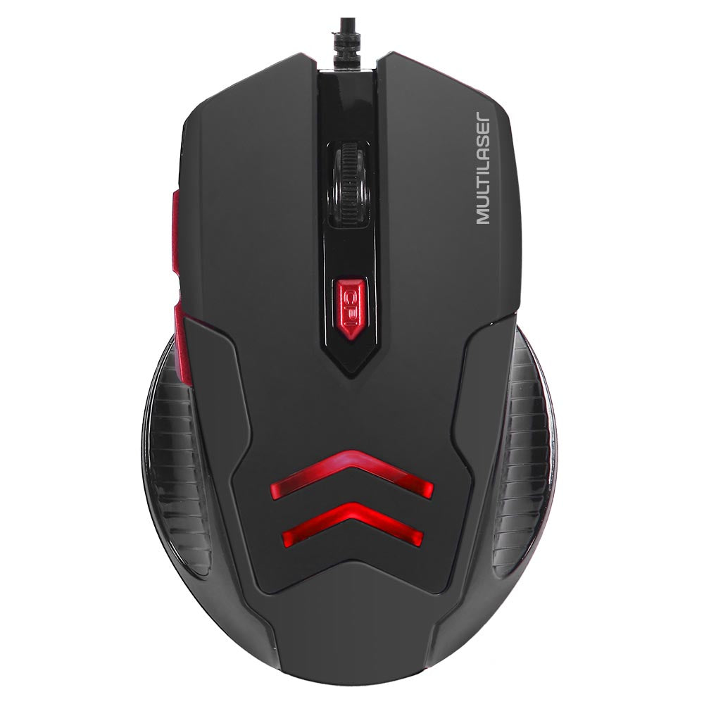 Combo Mouse 3200 DPI & Mouse Pad Rojo