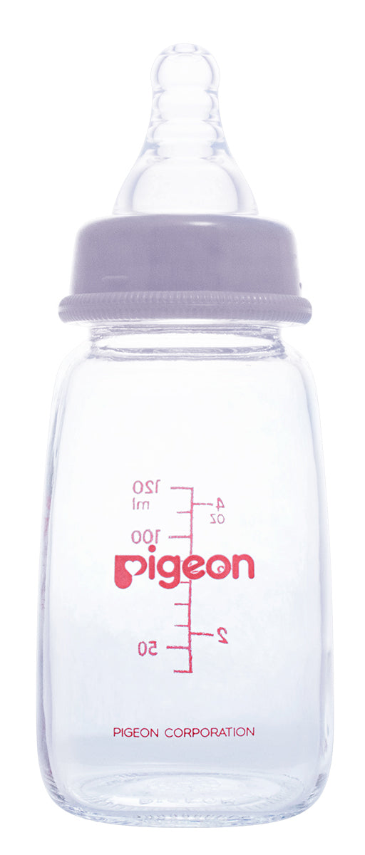 Biberón Peristáltico de Vidrio "Boca Standard" - Pigeon