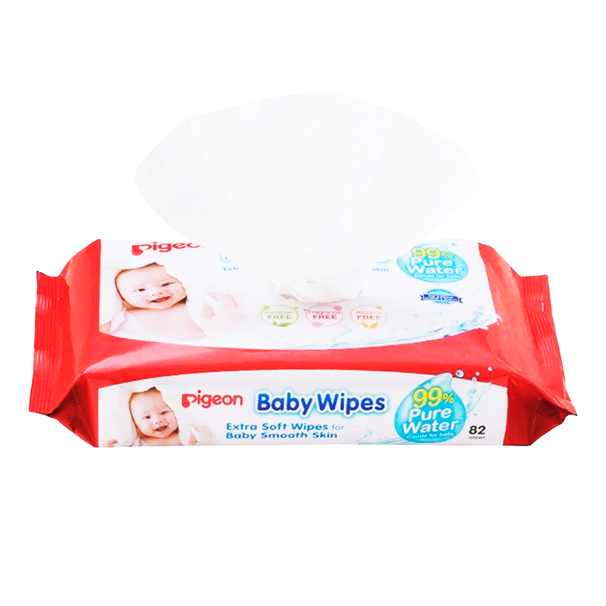 Baby Wipes (82 toallitas) Water Base - Pigeon