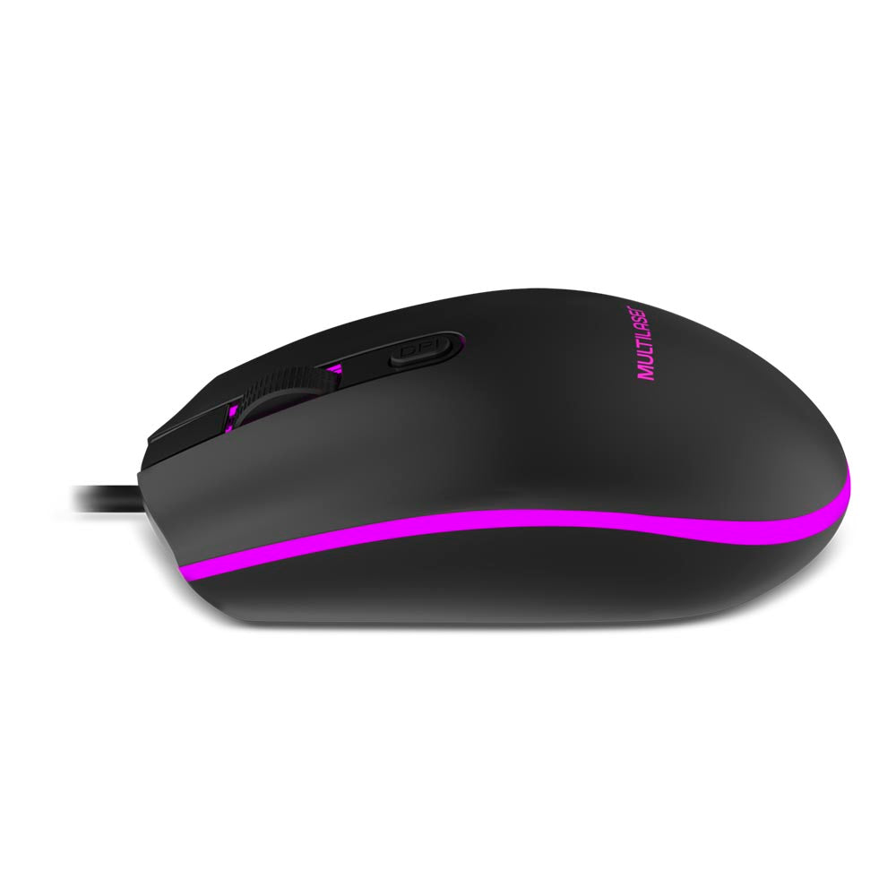Mouse Gamer Multi 2400DPI Negro