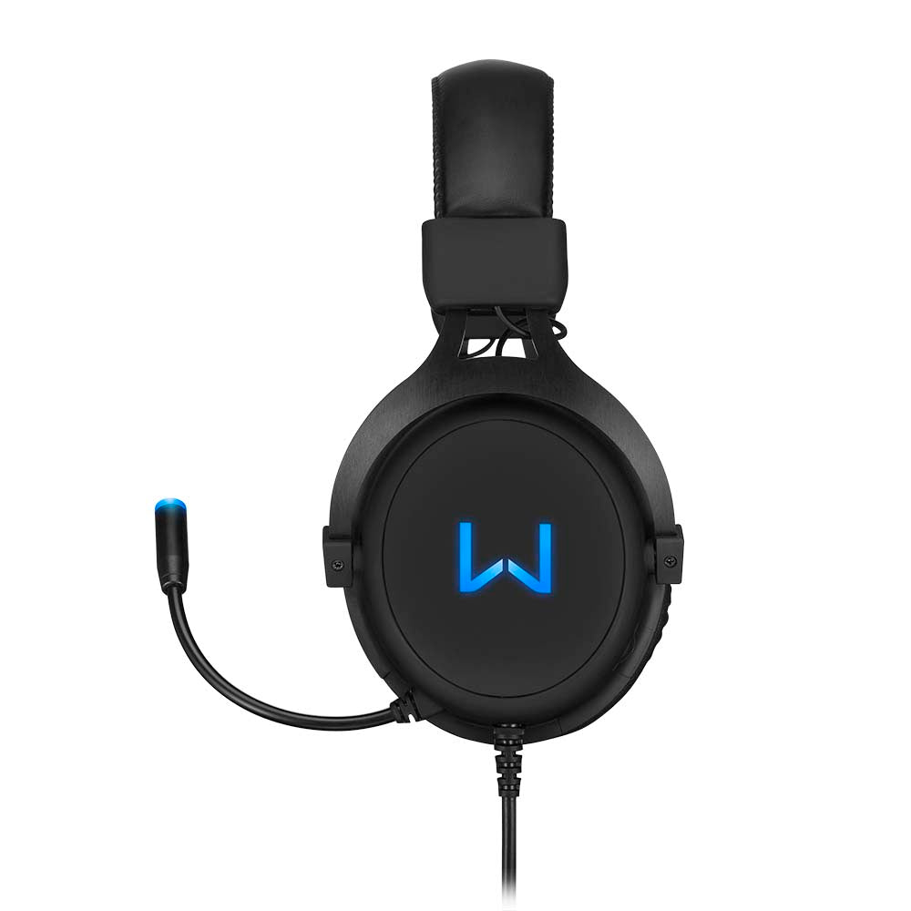 Headset Volker 71 Usb Led Azul