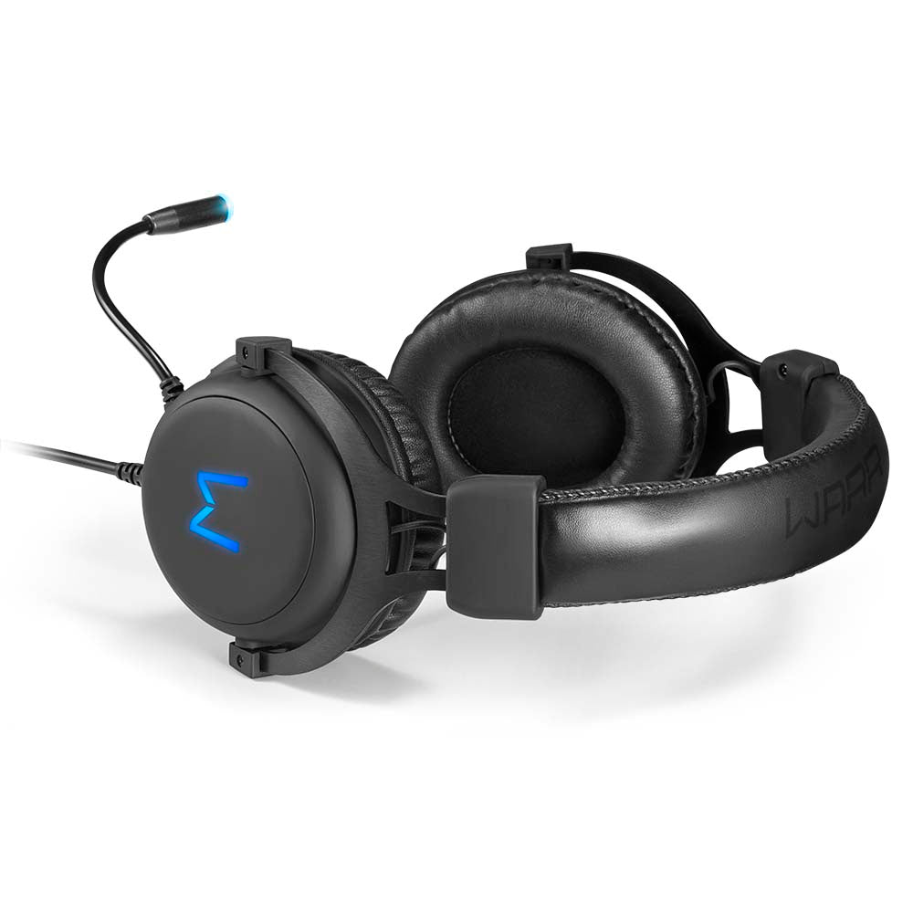 Headset Volker 71 Usb Led Azul
