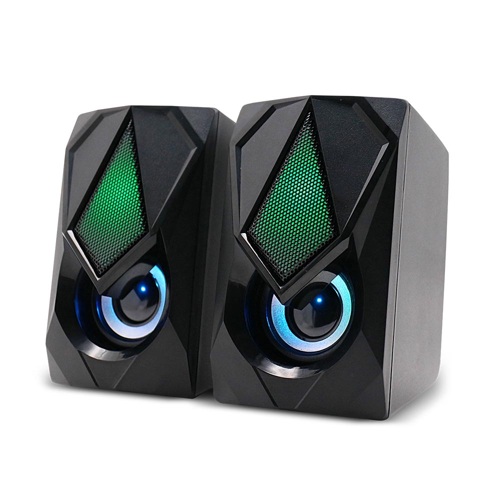 Bocinas Gamer 12W RMS LED