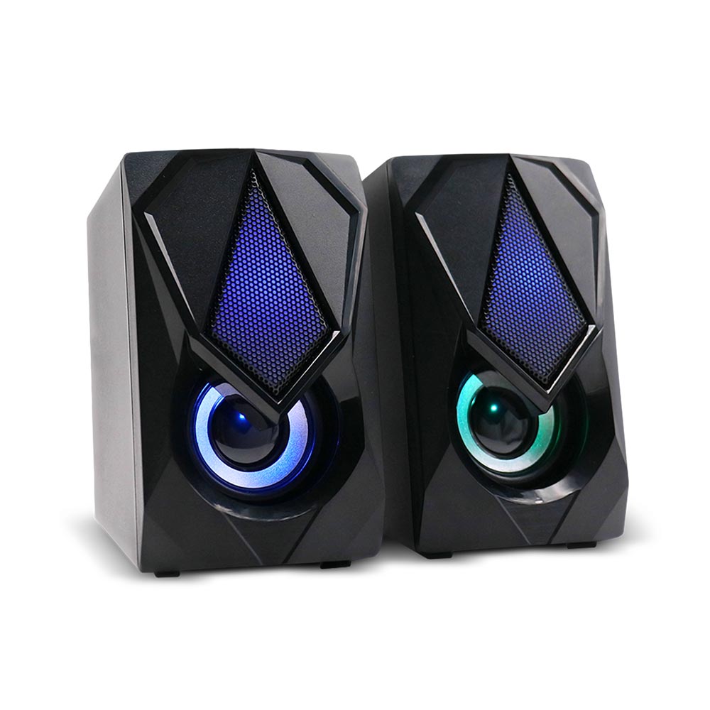 Bocinas Gamer 12W RMS LED