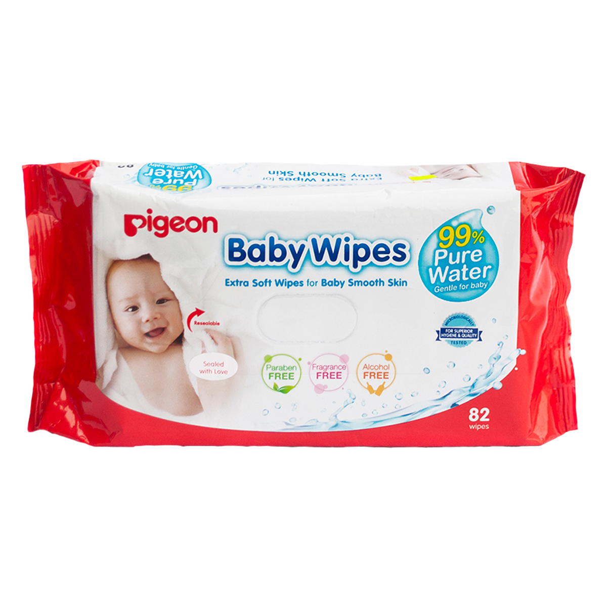 Caja de 12 unidades Baby Water Wipes toallitas de bebé – 120 unidades –  Ecleanchile