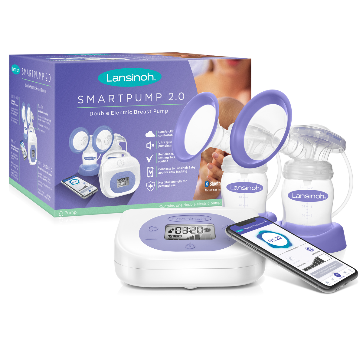 Extractor Eléctrico Smart Pump 2.0 Lansinoh