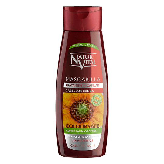 Mascarilla "ColourSafe" Cabellos Caobas 250ml