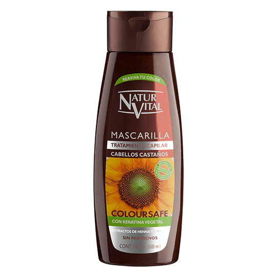 Mascarilla "ColourSafe" Cabellos Castaños 250ml