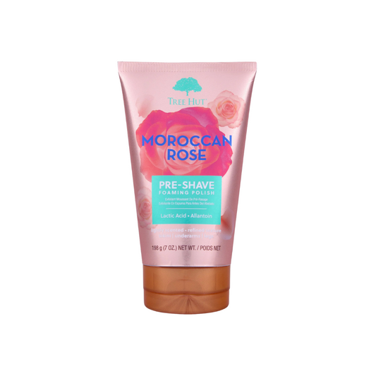 PRE-SHAVE FOAMING POLISH MOROCCAN ROSE
