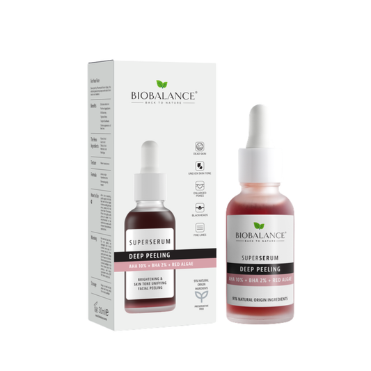 Super Serum Exfoliante Profundo - AHA 10% + BHA 2% + Algas rojas