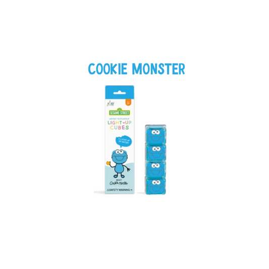 GLO PALS COOKIE MONSTER 4 CUBOS