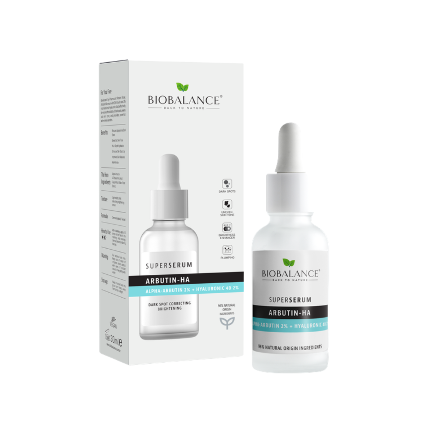 Super Serum ARBUTIN-HA - Alfa-Arbutina 2% + Hialurónico 4D 2%