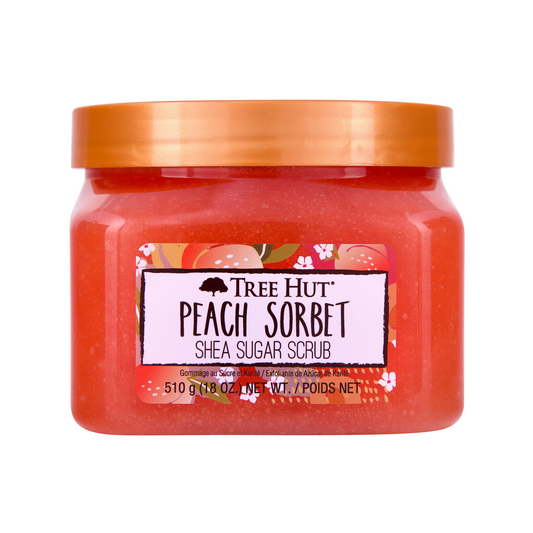 EXFOLIANTE TREE HUT PEACH SORBET