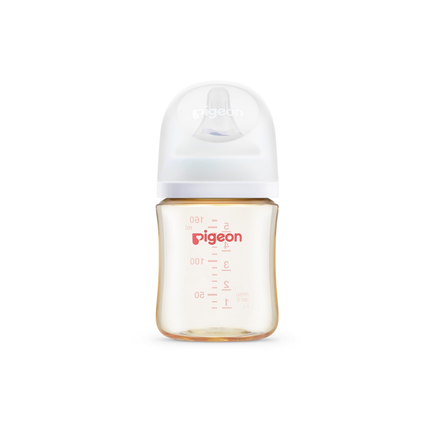 Biberón Pigeon PPSU Softouch™ 160 ml – Suave, Resistente y Natural como el Pecho de Mamá