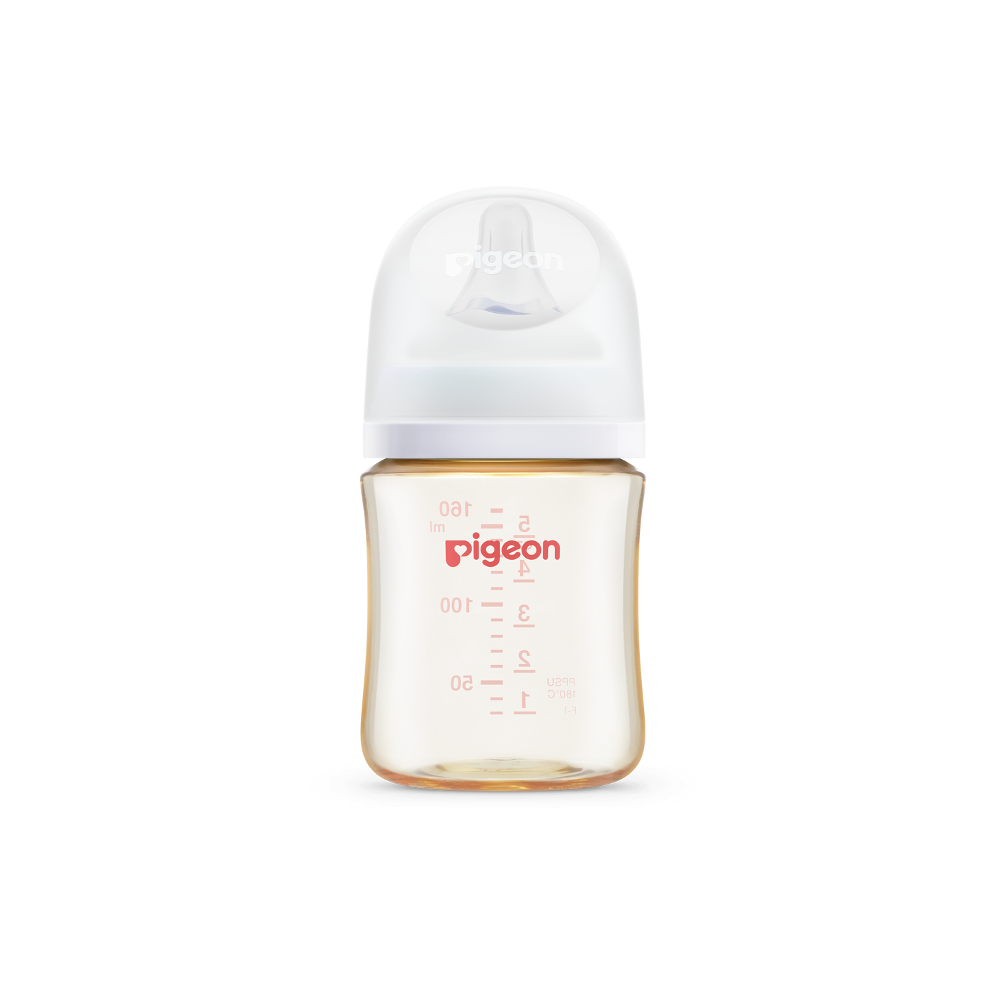 Biberón Pigeon PPSU Softouch™ 160 ml – Suave, Resistente y Natural como el Pecho de Mamá