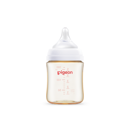 Biberón Pigeon PPSU Softouch™ 160 ml – Suave, Resistente y Natural como el Pecho de Mamá