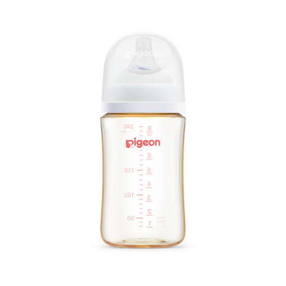 Biberón Pigeon PPSU Softouch™ 160 ml – Suave, Resistente y Natural como el Pecho de Mamá