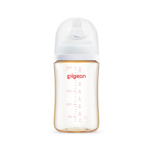 Biberón Pigeon PPSU Softouch™ 160 ml – Suave, Resistente y Natural como el Pecho de Mamá