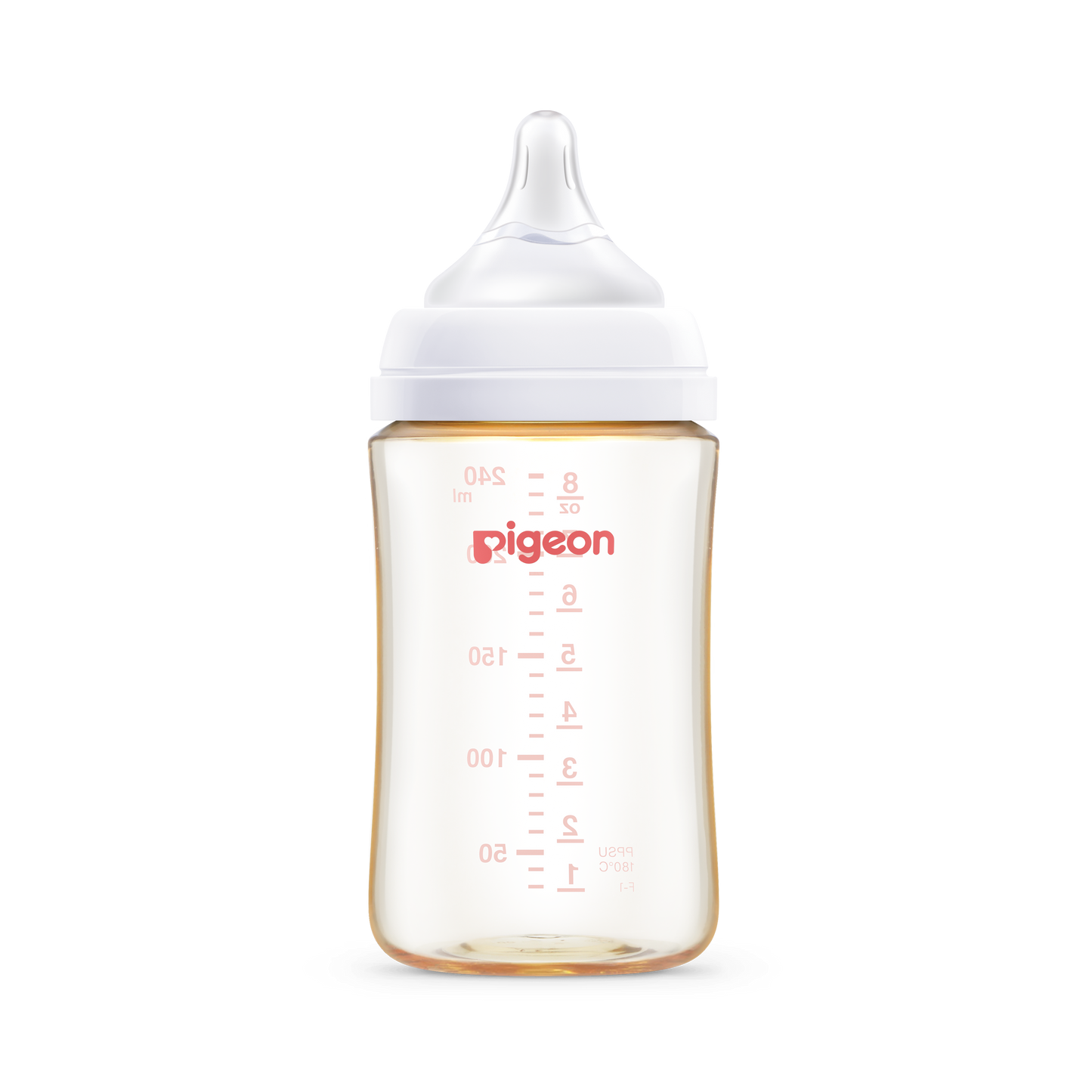 Biberón Pigeon PPSU Softouch™ 160 ml – Suave, Resistente y Natural como el Pecho de Mamá