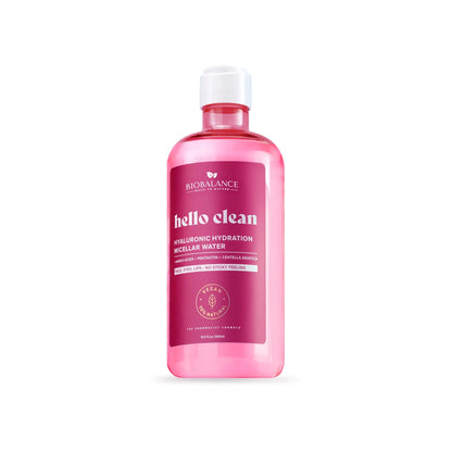 Agua Micelar con Ácido Hialurónico Hello Clean 500ml