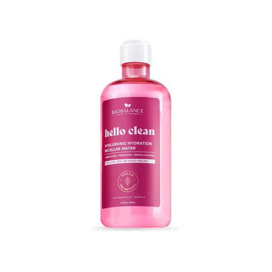 Agua Micelar con Ácido Hialurónico Hello Clean 500ml