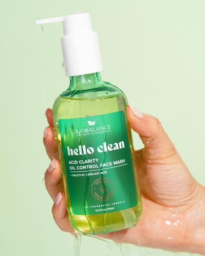 Face Wash Control de Grasa Hello Clean 250ml