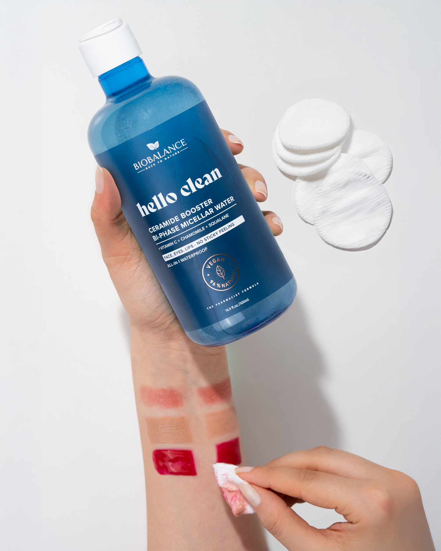 Agua Micelar Booster de Ceramidas Hello Clean 500ml
