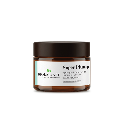 Crema Hidratante Super Plump - Colágeno hidrolizado 3% + Ácido hialurónico 3D 1,5%