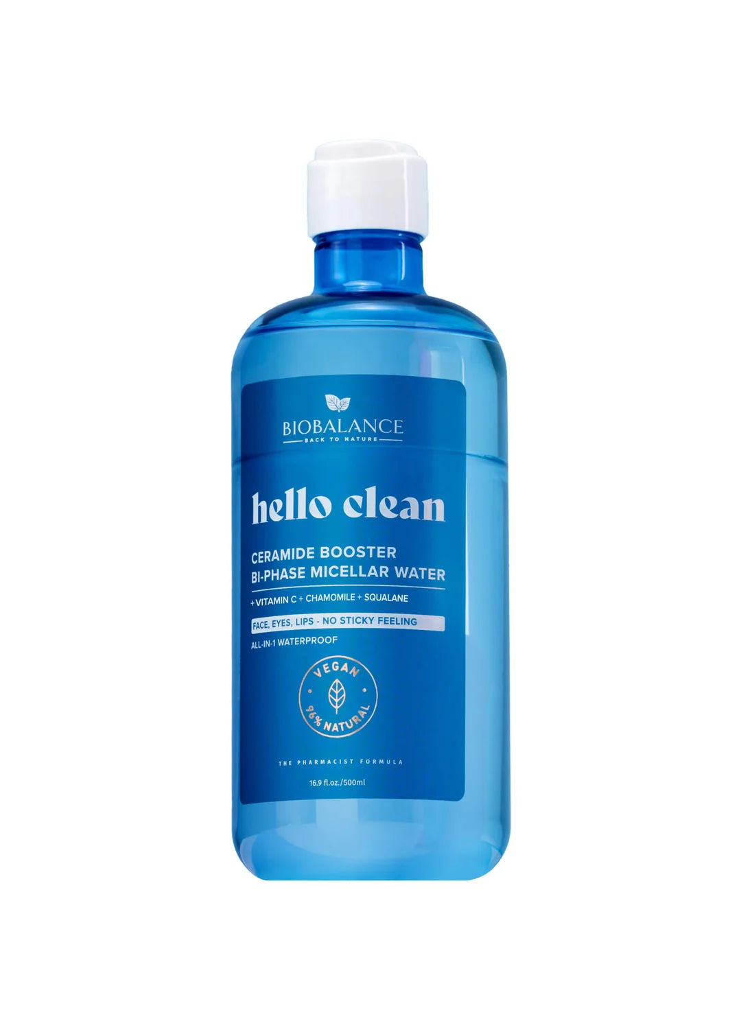 Agua Micelar Booster de Ceramidas Hello Clean 500ml