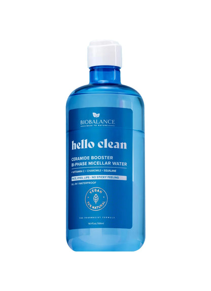 Agua Micelar Booster de Ceramidas Hello Clean 500ml