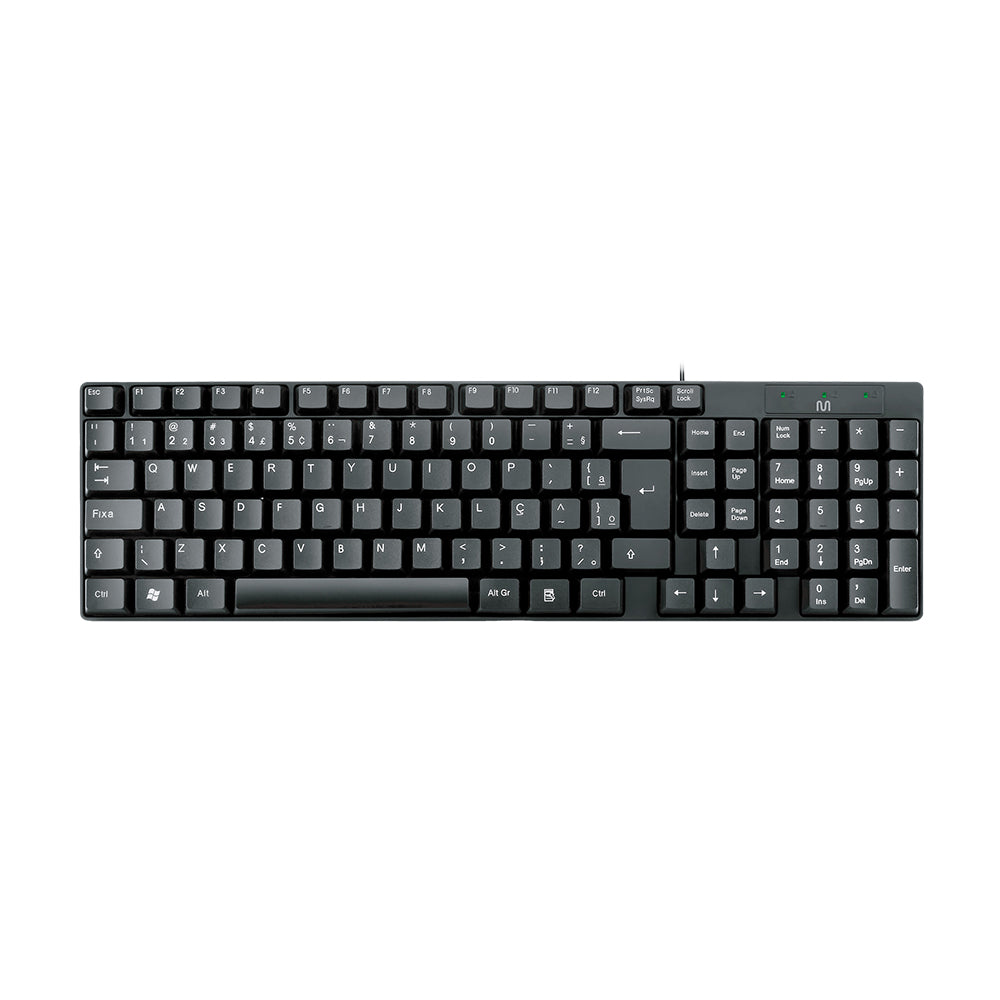 Teclado USB Slim Negro