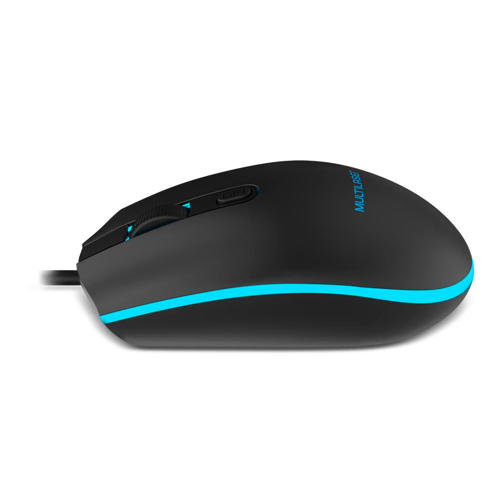 Mouse Gamer Multi 2400DPI Negro