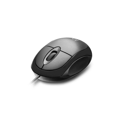 Mouse Alámbrico 1200DPI 3 Botones Negro