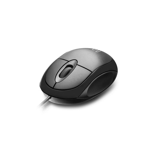 Mouse Alámbrico 1200DPI 3 Botones Negro
